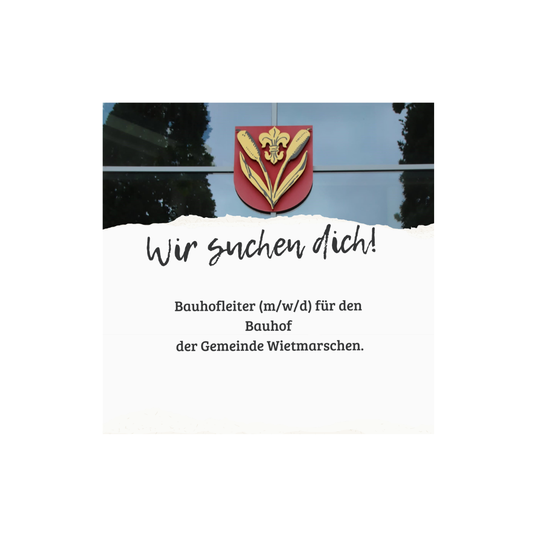 Stellenausschreibung - Bauhofleiter - 7