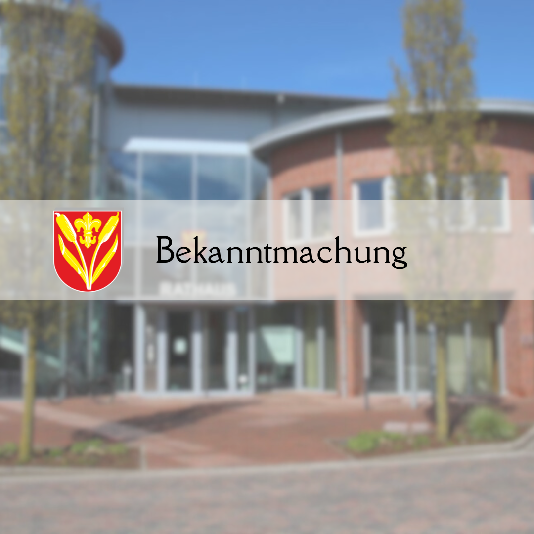 Titelbild Bekanntmachung / Amtsblatt / Veranstaltungen - 14